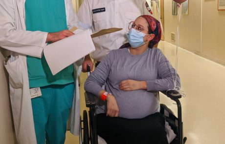 הסיפור המרגש של ההריונית שחלתה בקורונה בבית החולים שערי צדק בירושלים