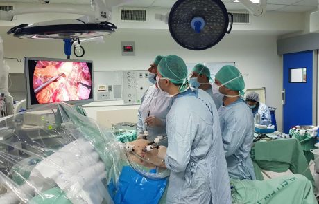 לראשונה בצפון ניתוחי וויפל לכריתת גידולים בראש הלבלב בגישה לפרוסקופית מלאה בביה"ח בני ציון